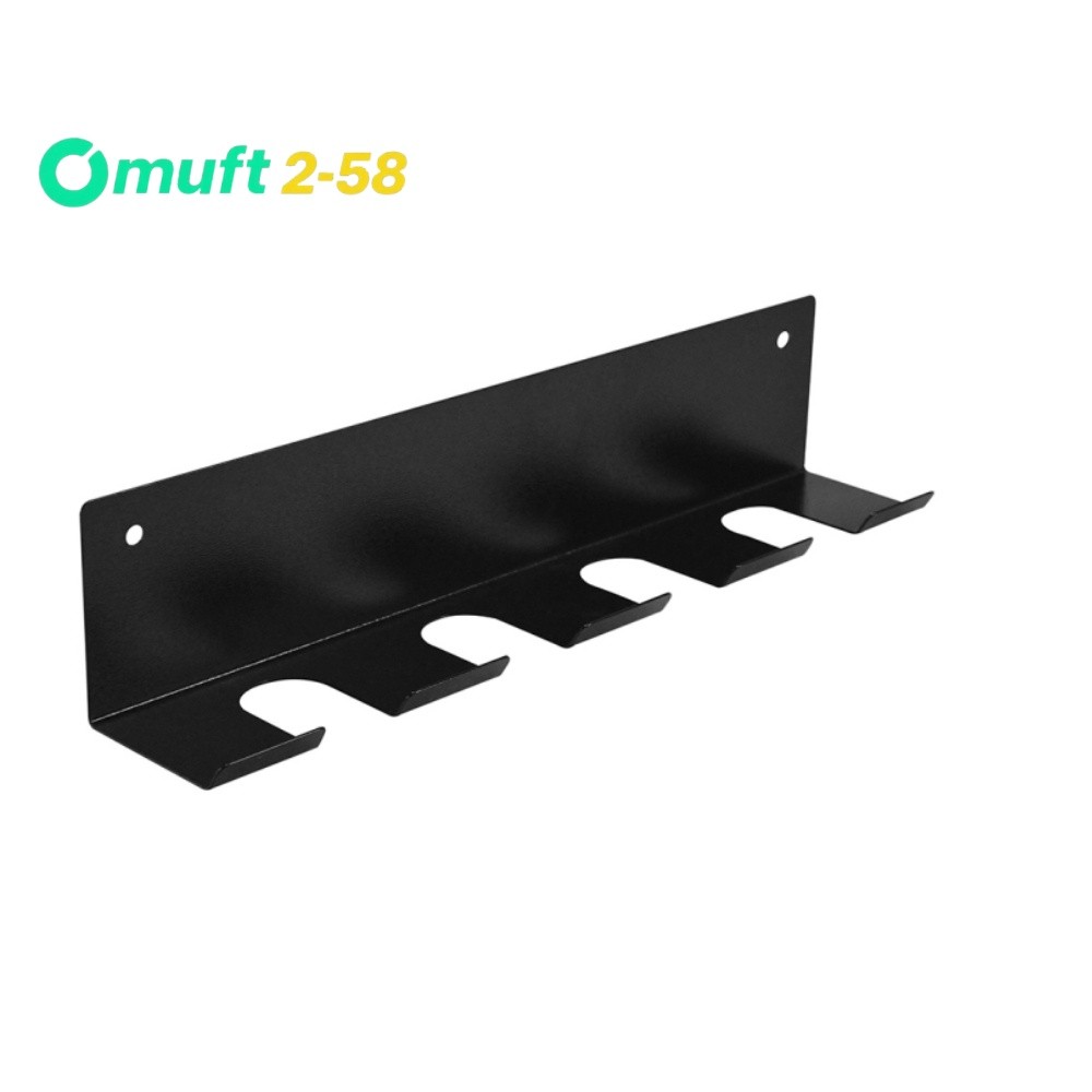 Cordless Tool Storage Rack Hanger Organizer For Trailer Garage Holds 4 Black