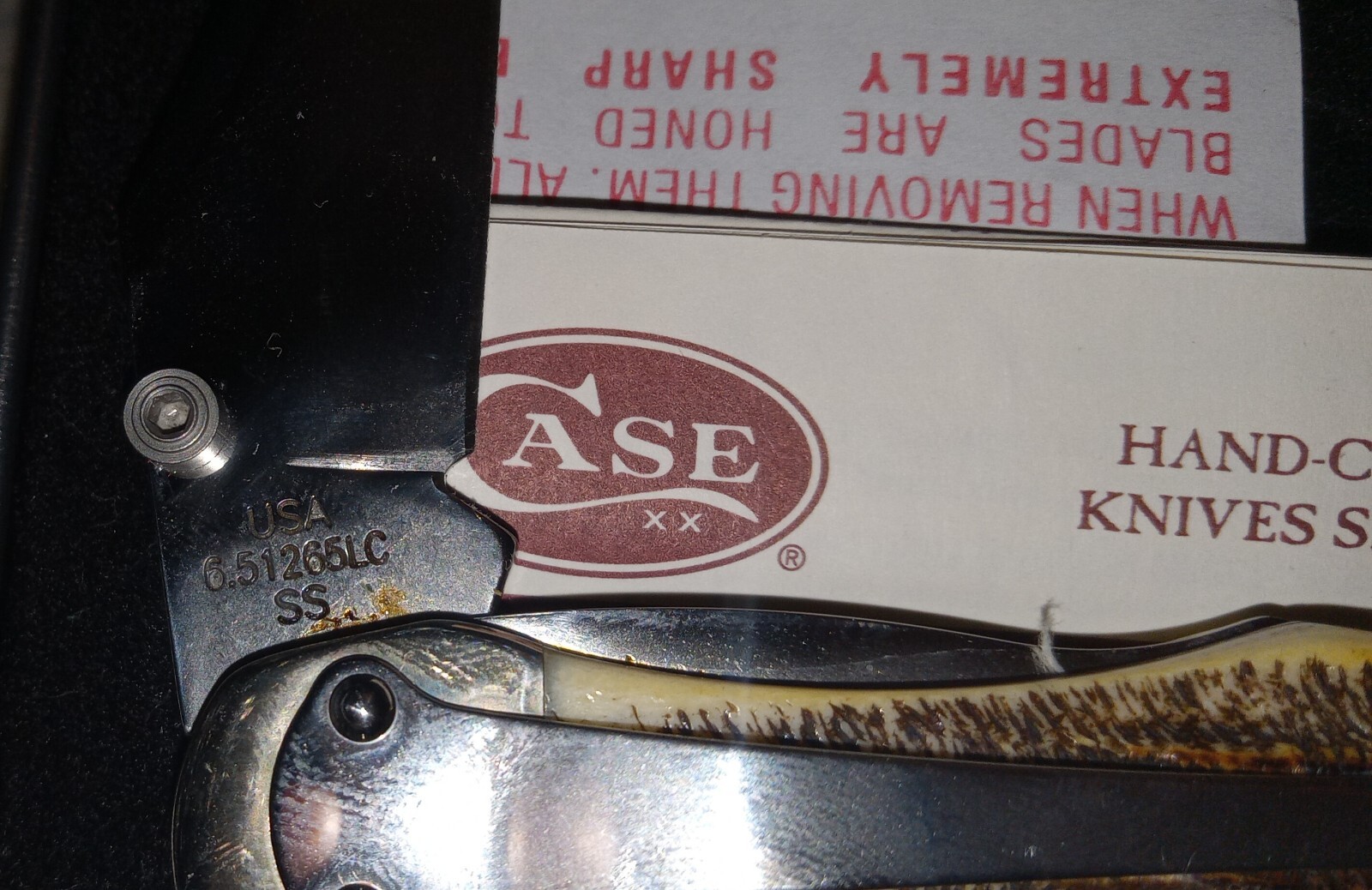 CASE XX 2004 mid folding hunter Knife