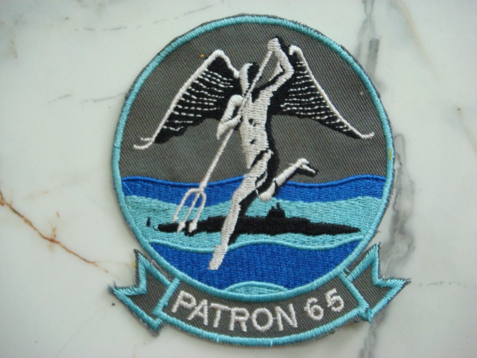US NAVY PATROL SQUADRON VP-65 TRIDENT, VIETNAM WAR PATCH