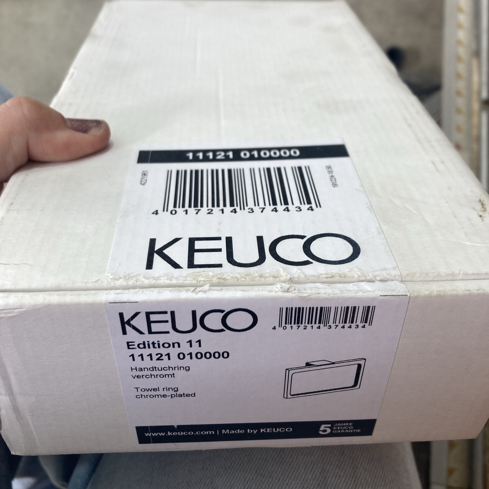 Keuco Towel Ring Edition 11 11121