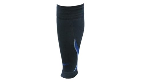 Footmax FXL023 Compression Calf Sleeves Navy Size M