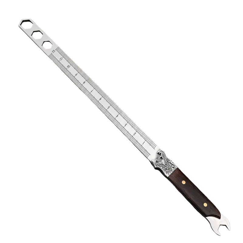 Generic Multi Functional Stainless Steel Ruler,Wrench and Ruler Set