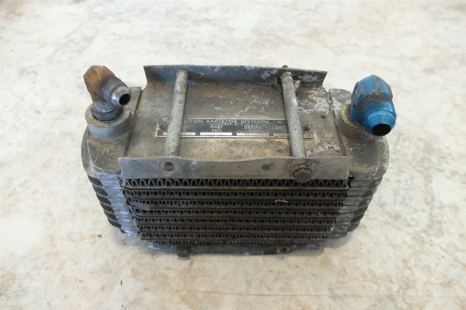Piper Cherokee PA-28 160 Harrison oil cooler radiator AP07AU06-03 Lycoming O-320