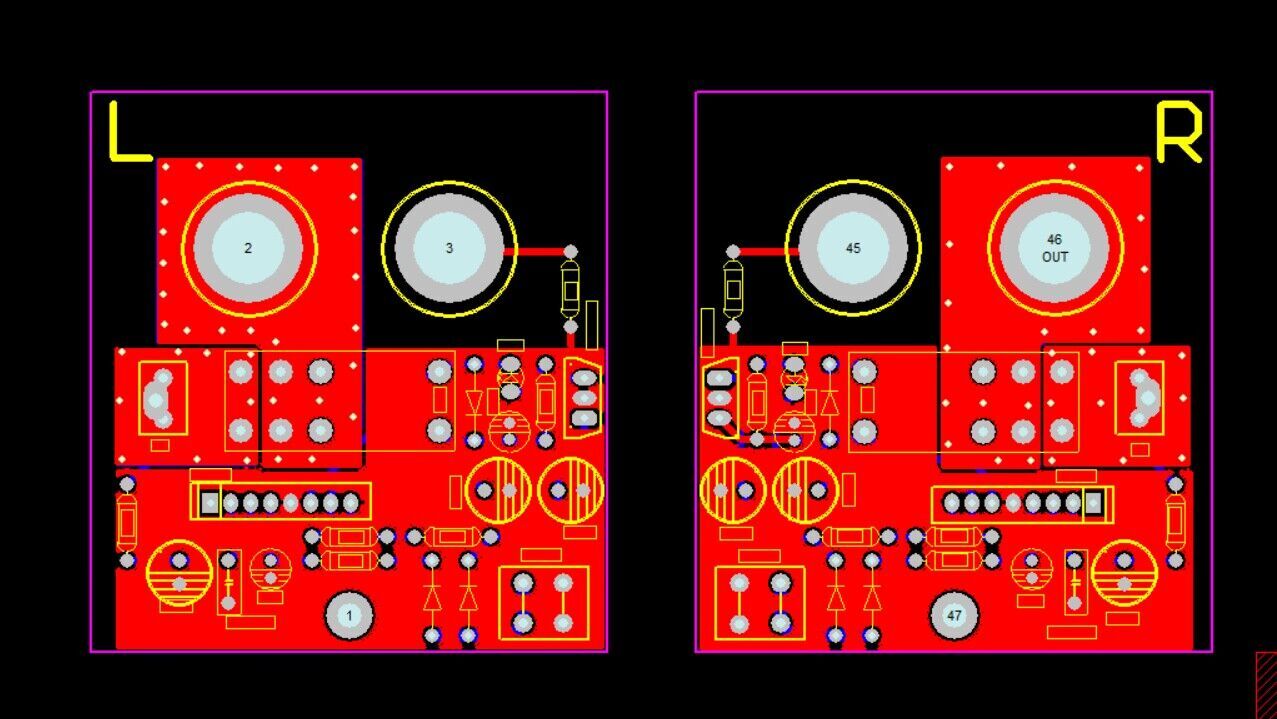 One pair split type UPC1237 Speaker protection KIT for amplifier DIY (B6-2)