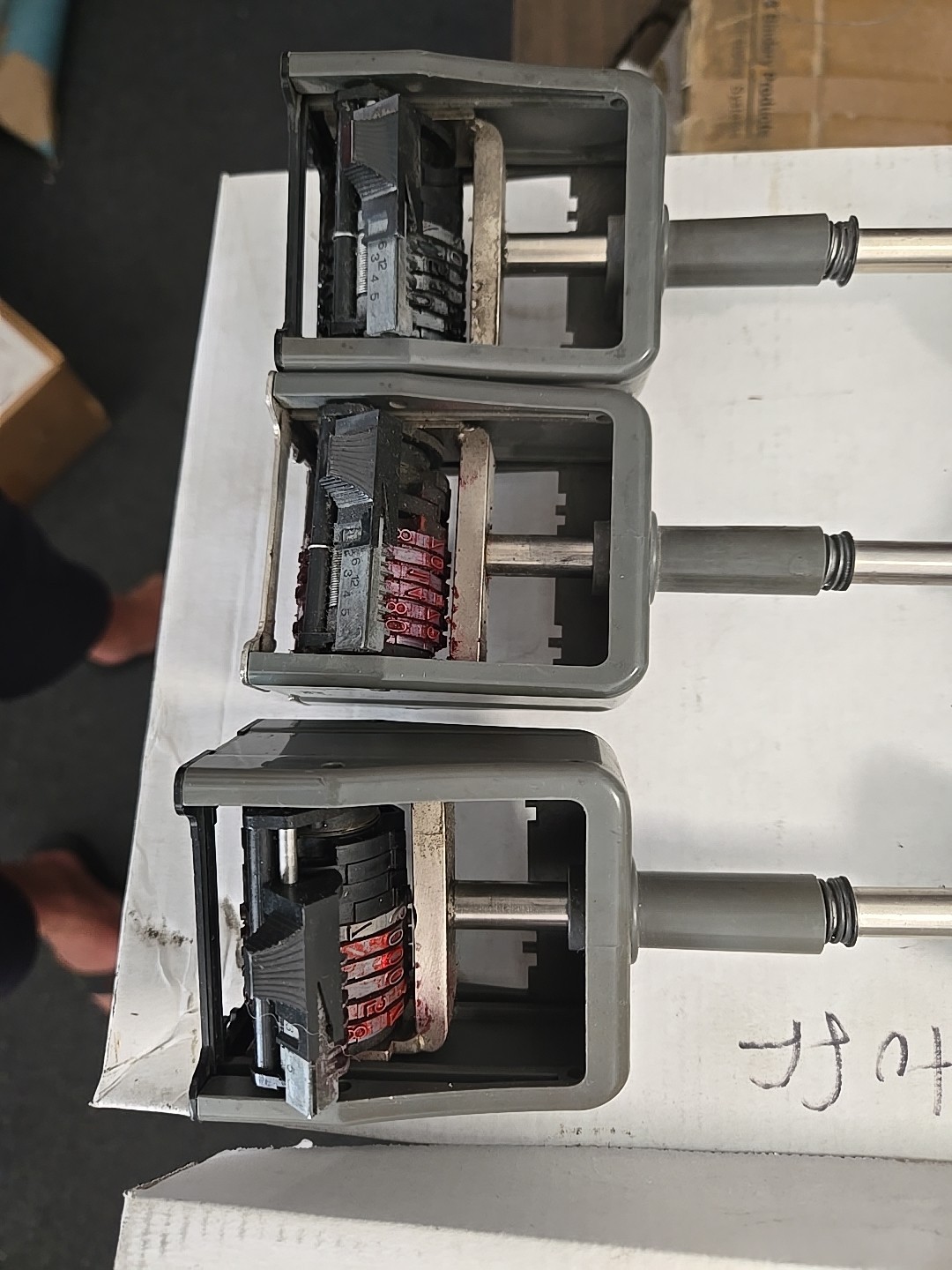 Rollem Numbering Head, 5 Available, Tested Working!! Selling 1 Per Each.