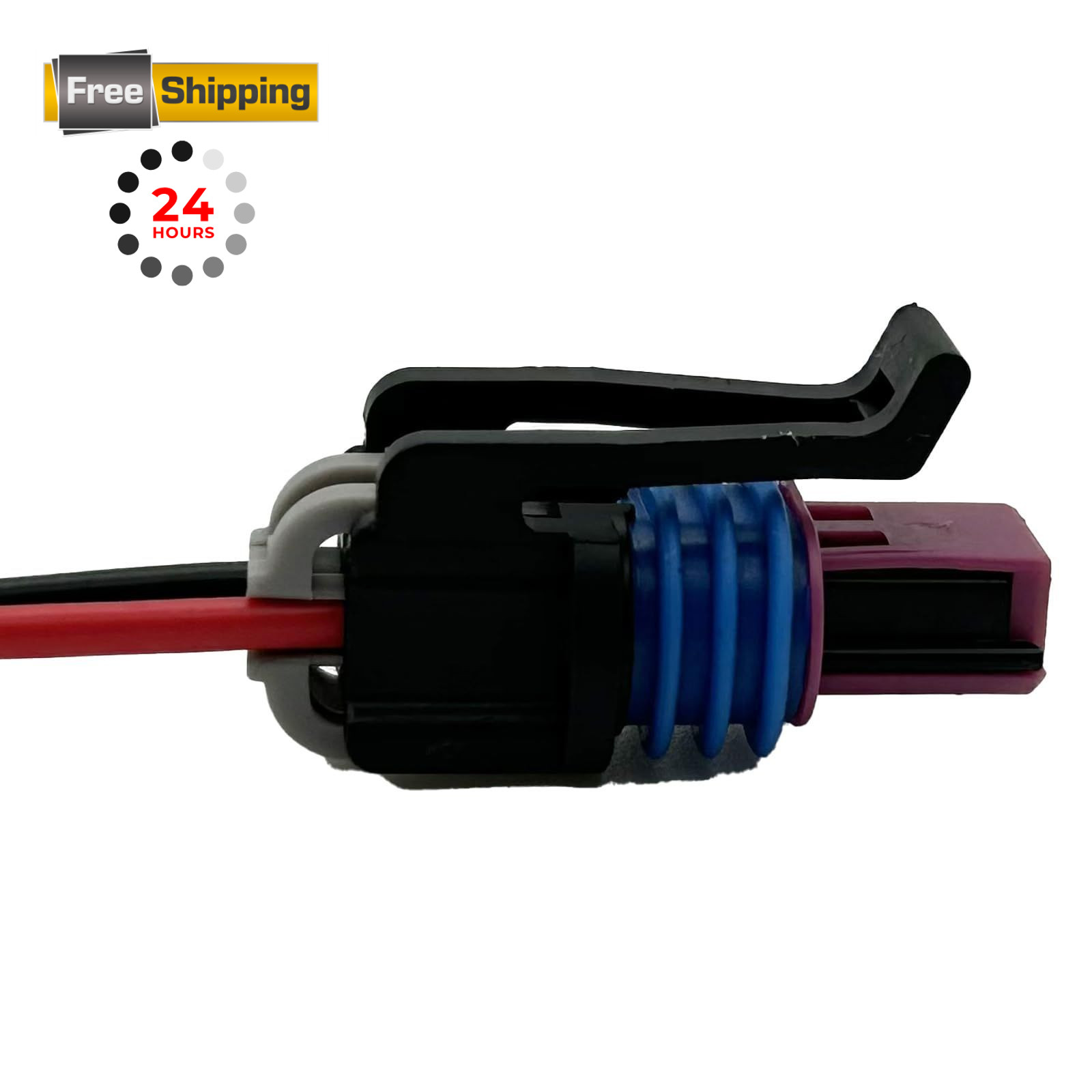 Coolant Temperature Sensor Connector for GM LS 2-Wire Pigtail, Water Temp...