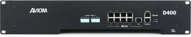 Aviom D400-Dante A-Net Distributor