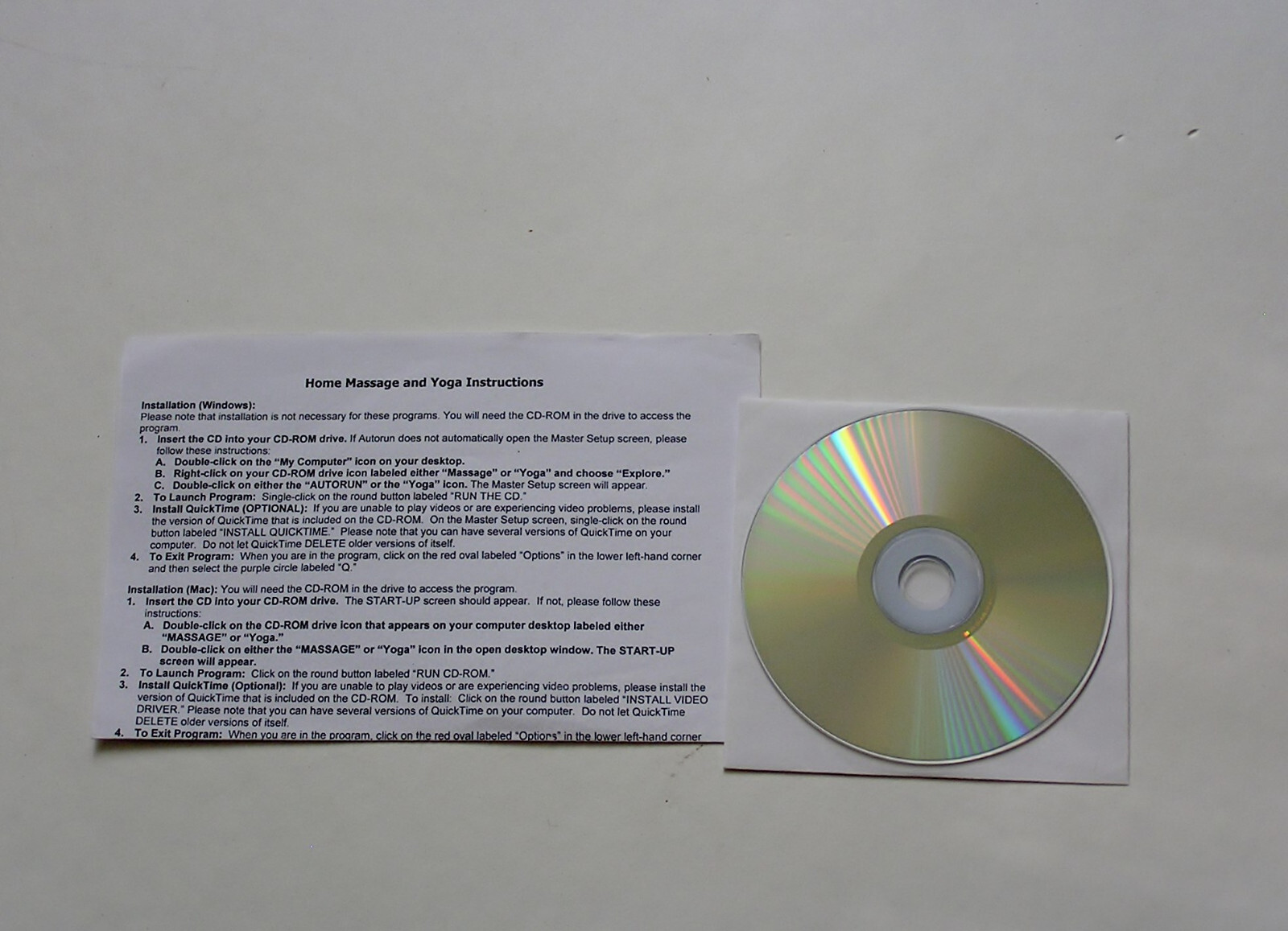 Herbal Guide & Home Massage Soft ware - 2004 - SelectSoft Publishers