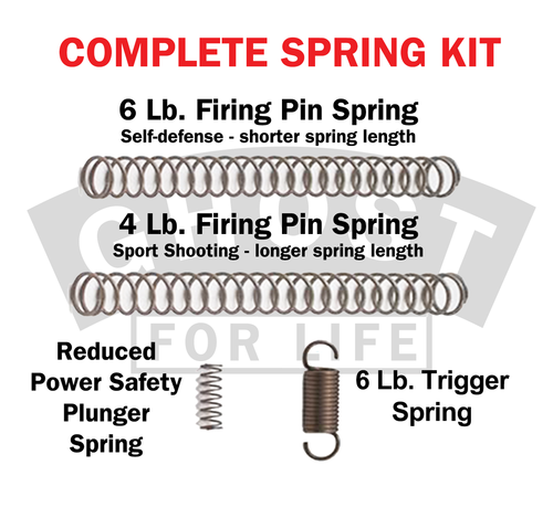 Ghost Angel 3lb Trigger Connector & Spring Kit For Glock All Models GEN 1-5 & X