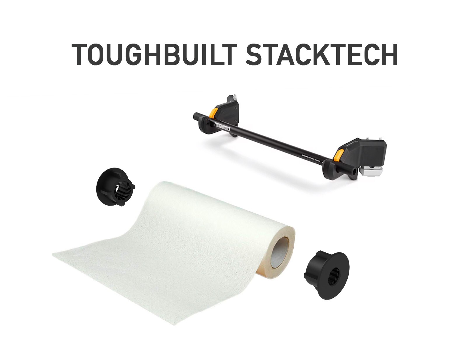 TOUGHBUILT Grommets for Towel Holder STACKTECH, NEW tool for carpenter.
