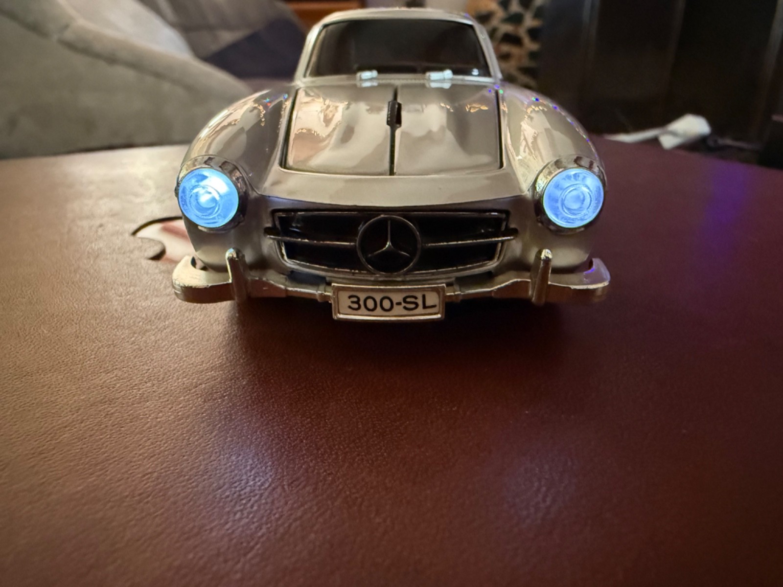 Mercedes Benz 300SL Silver Click Car Mouse Wireless NEW