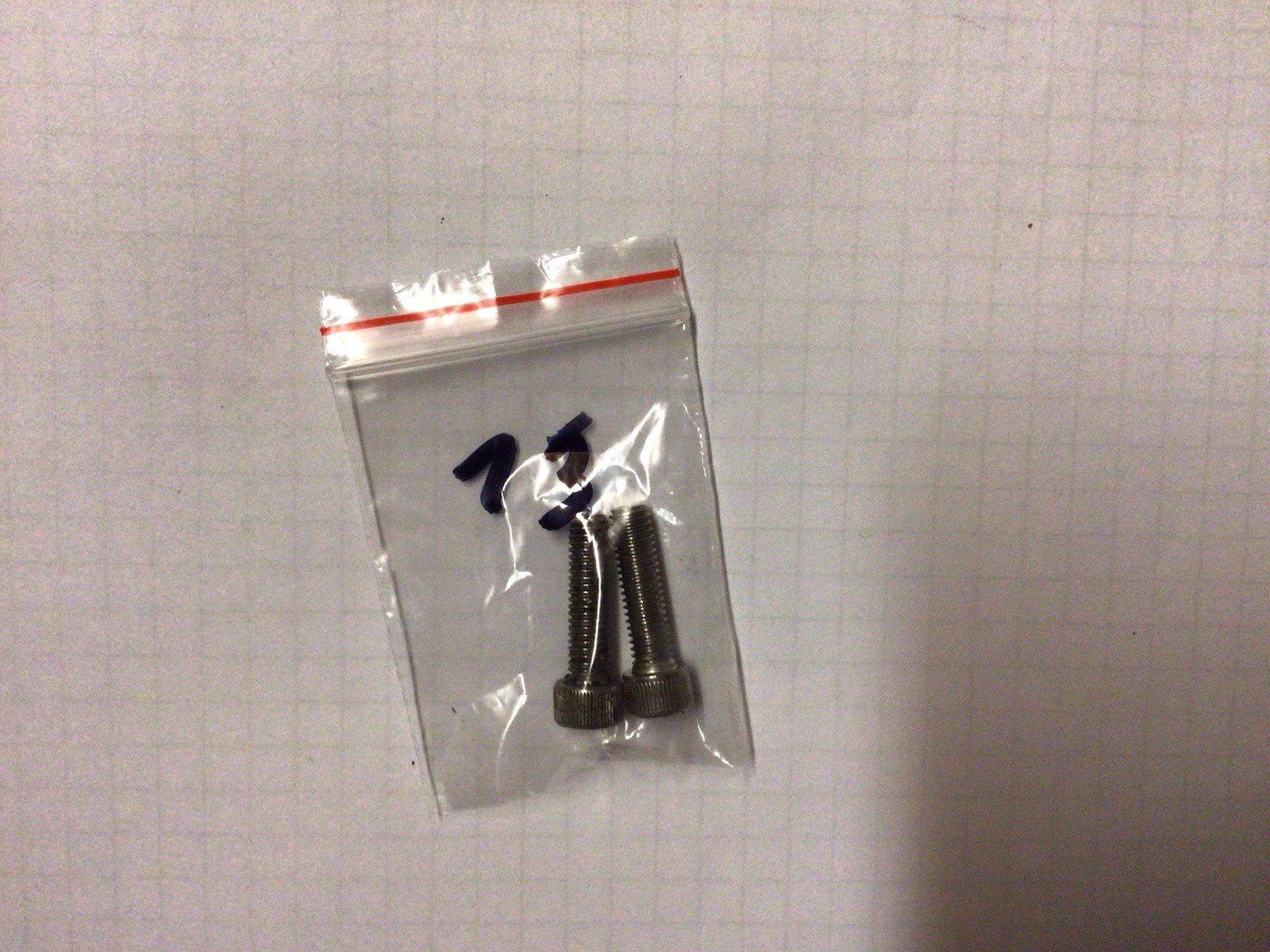 Paintball Stainless Steel Bottom Line Mounting Screw Kit 3/4'' Length