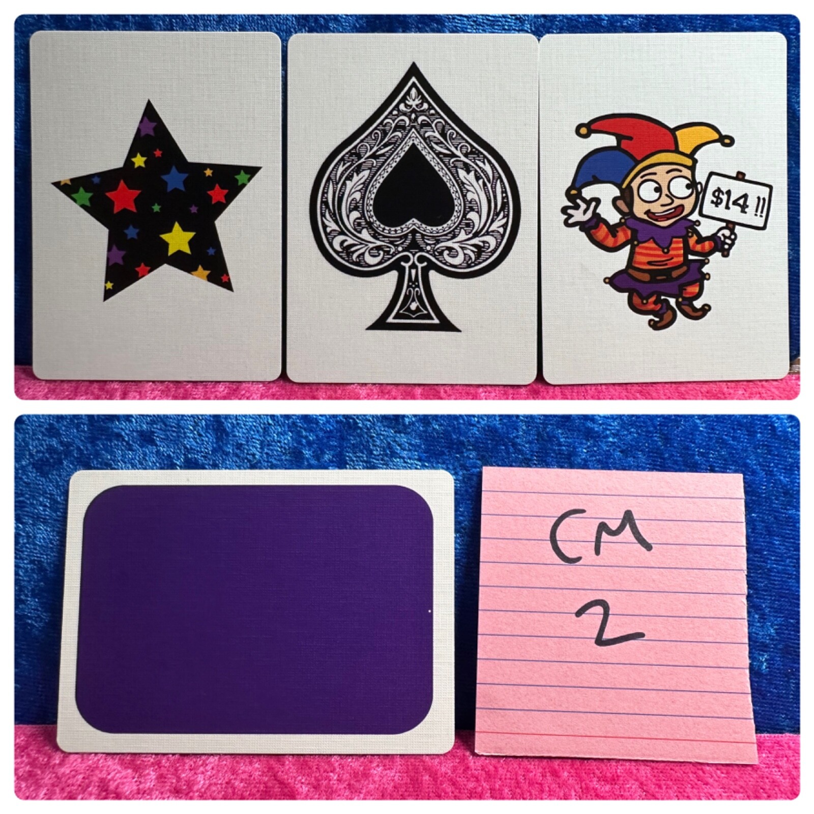 Color Monte Magic Packet Trick: Custom Design, Free Shipping! Item CM2