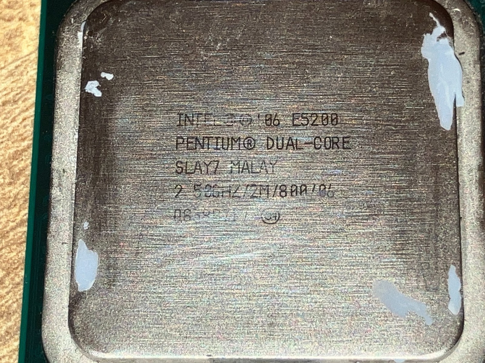 Gently Used Intel Pentium E5200 2.5GHz Dual-Core Processor