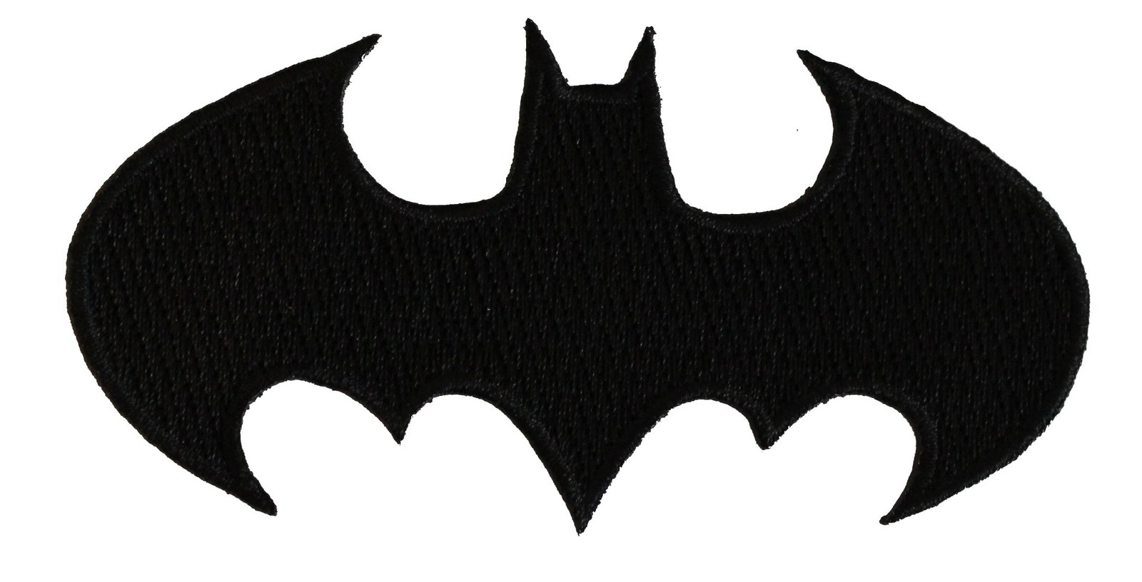 C&D Visionary Application Batman Die-Cut Black Logo Patch Multi-colored, 2"