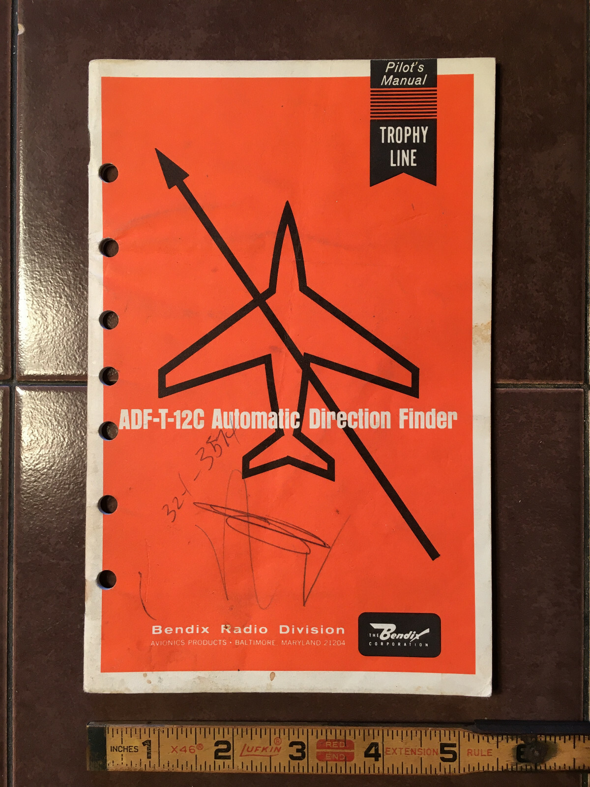 Bendix ADF-T-12C Pilot's Guide Manual