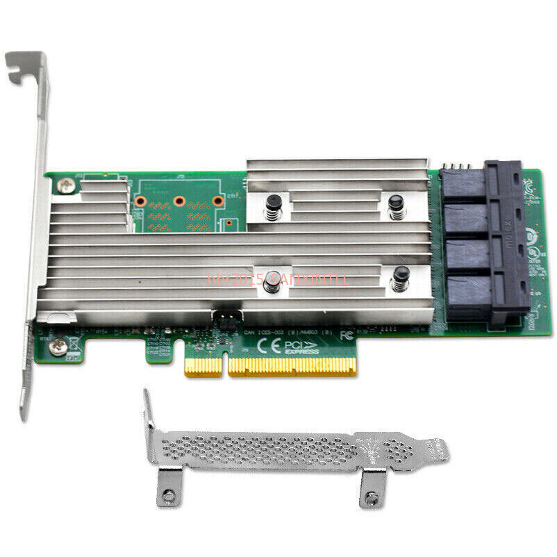 LSI Broadcom SAS 9305-16i 16port 12G SAS/SATA PCIe 3.0 IT Mode Host Bus Adapter