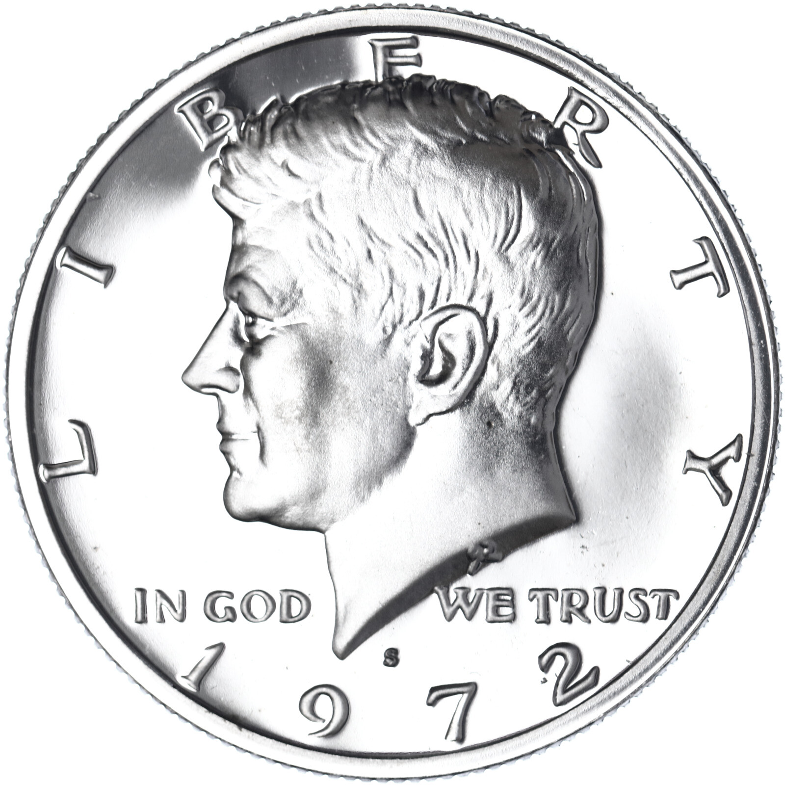 1972 S Kennedy Half Dollar Gem Proof CN-Clad