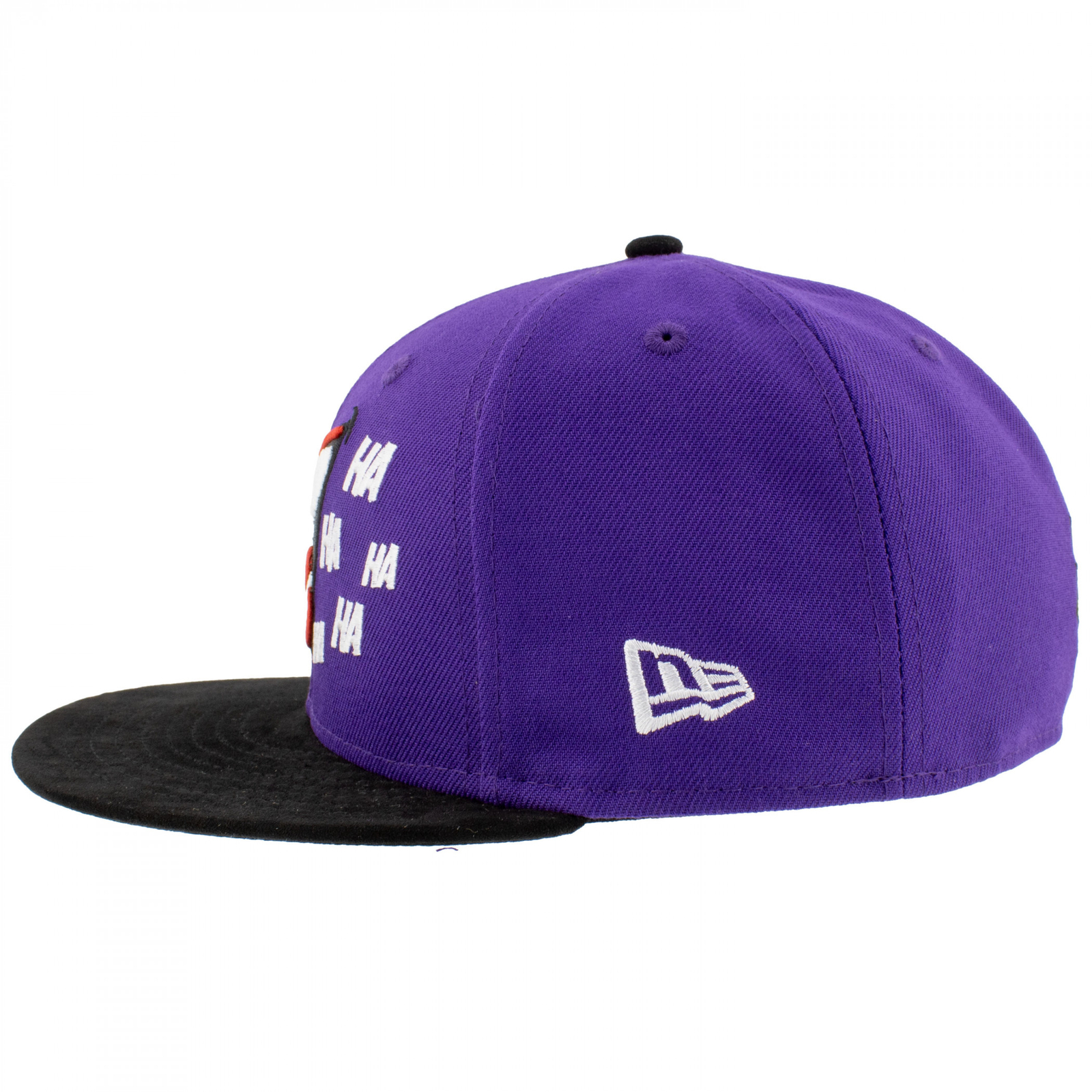 The Joker Big Laughs New Era 59Fifty Fitted Hat Purple