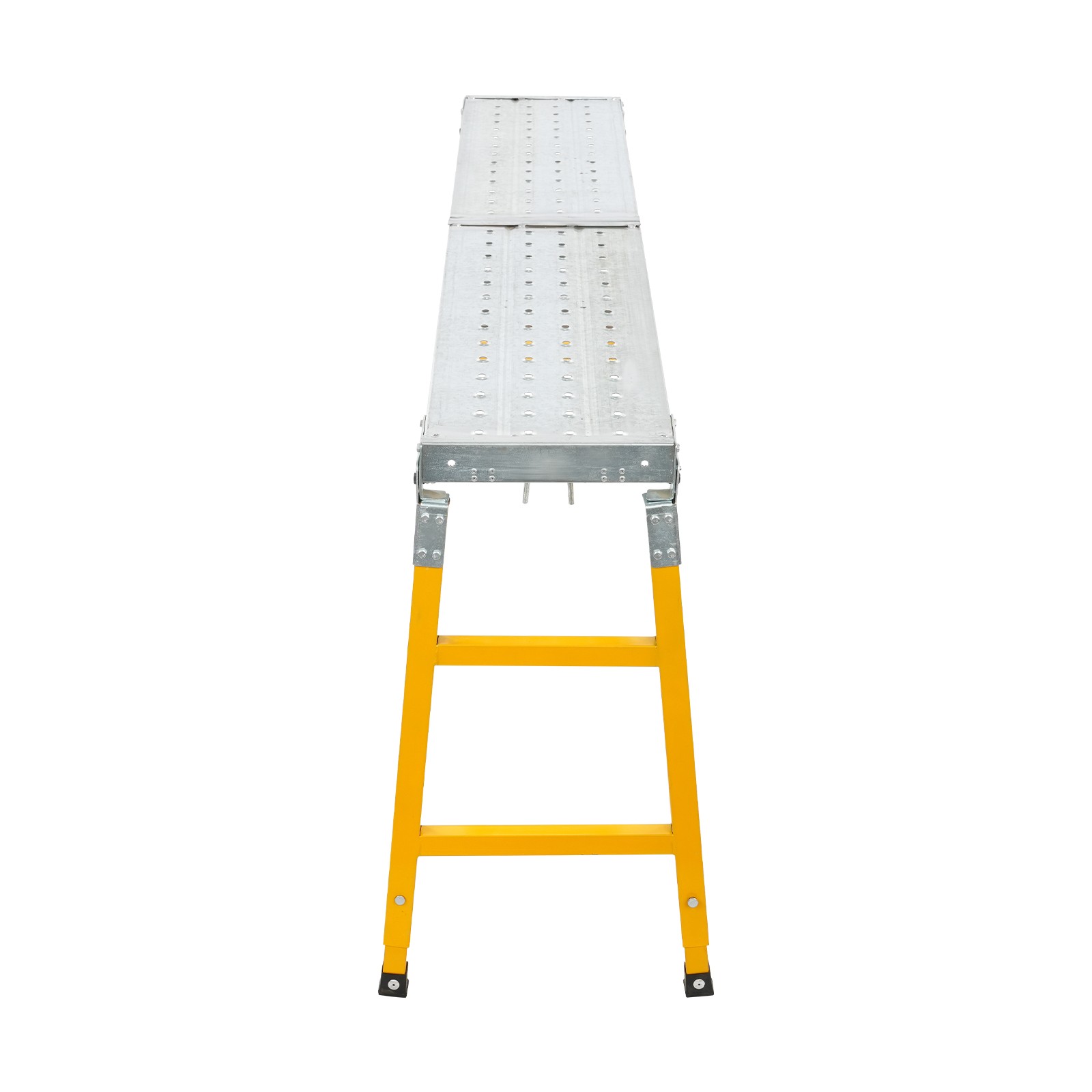 Adjustable Work Platform with Folding Legs, Folding Work Platform for Workshop