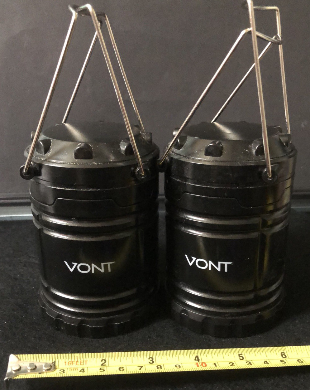 Two Vont DLCLL002 LED External Camping Lantern - includes batteries
