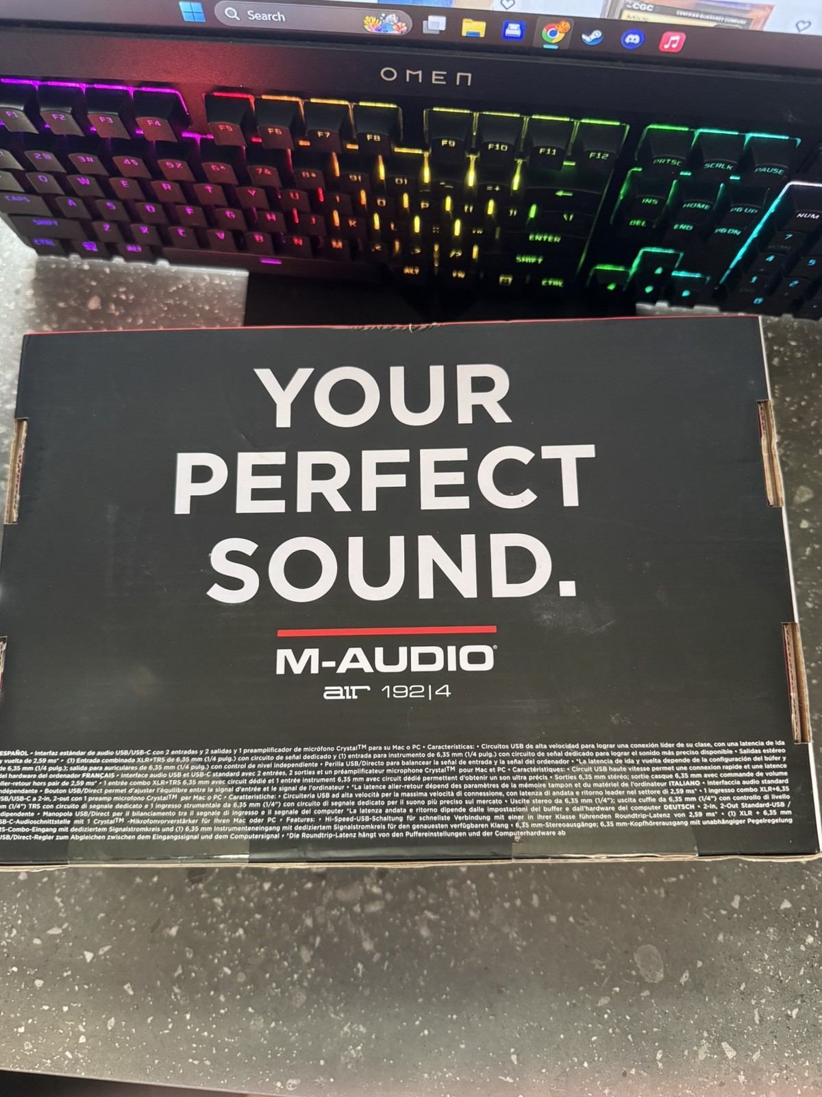 M-AUDIO AIR 192|6 Audio Interface brand new