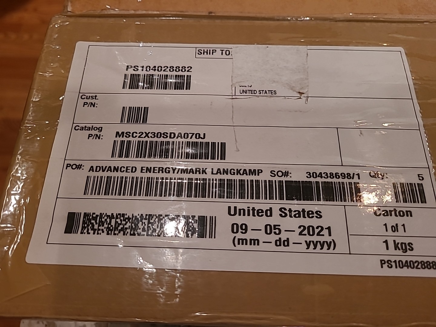 Microsemi Assorted Lot Of PARTS & COMONENTS