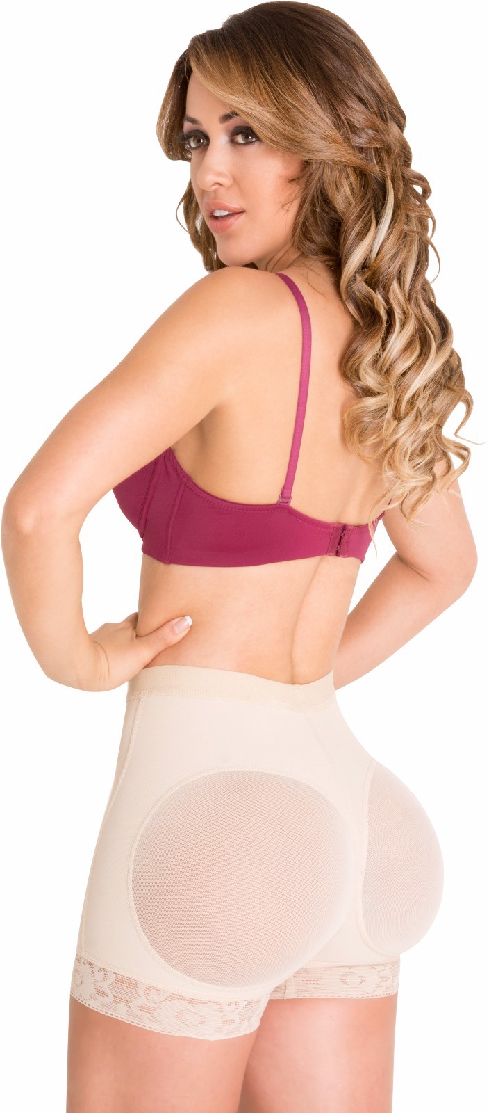 Butt Lifter Enhancer Powernet Shorts Panty Girdle Levanta Cola Fajas Colombianas