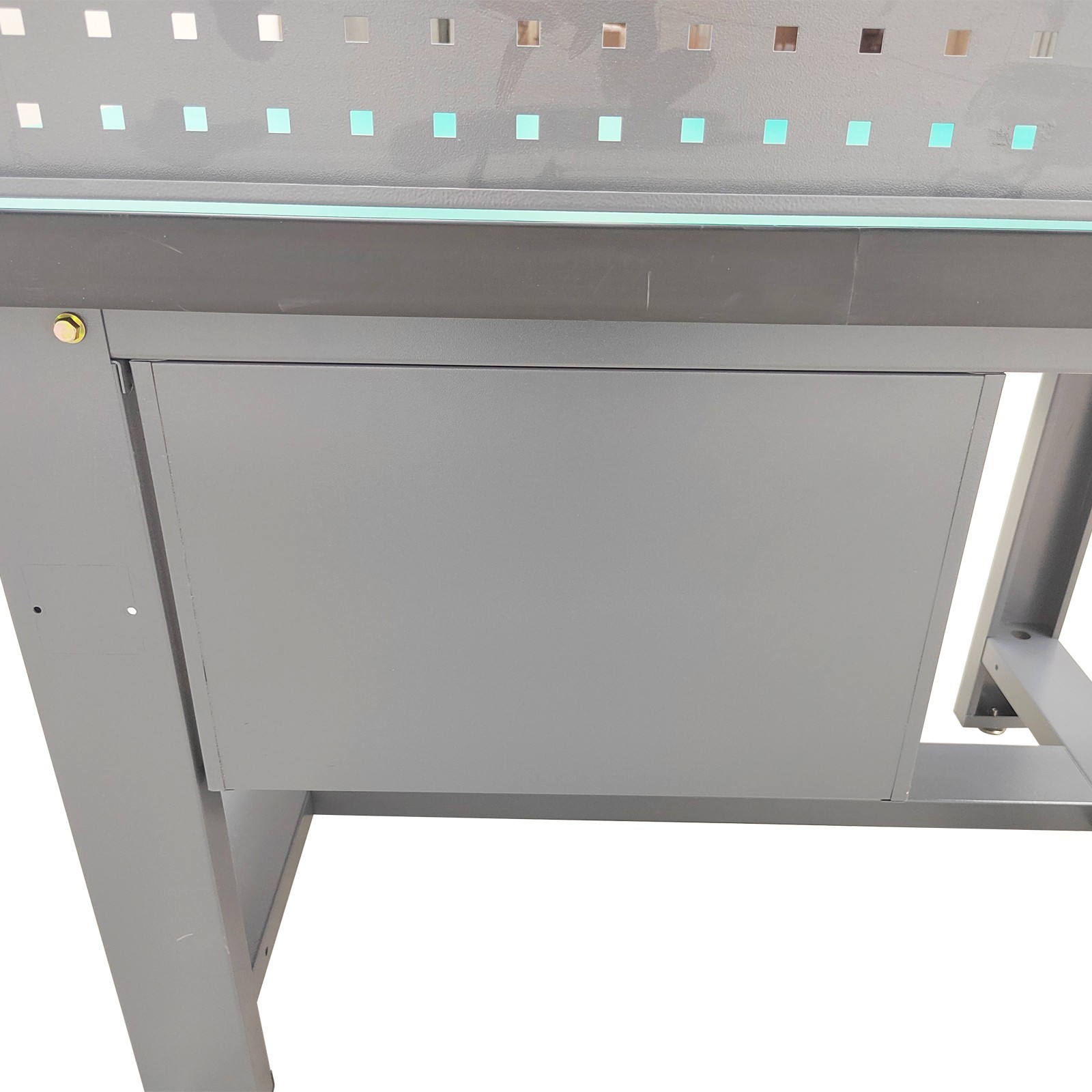 Assembly Line Work Table 47"*29.5" Anti-static Workbench 2200lbs Load 2 Drawers