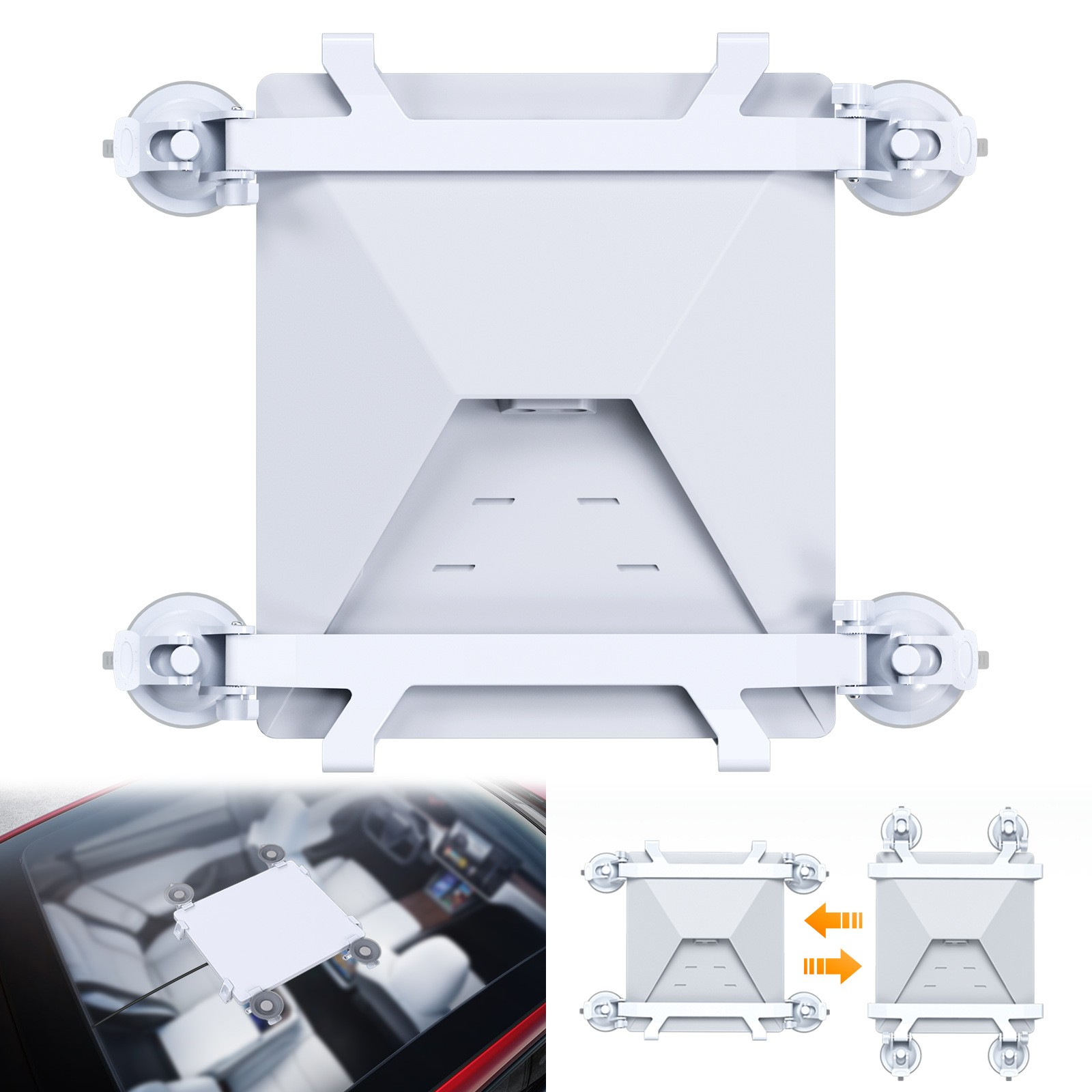 Starlink Mini Car Mount Starlink Mini Suction Cup Holder for RV SUV Roof Sunroof