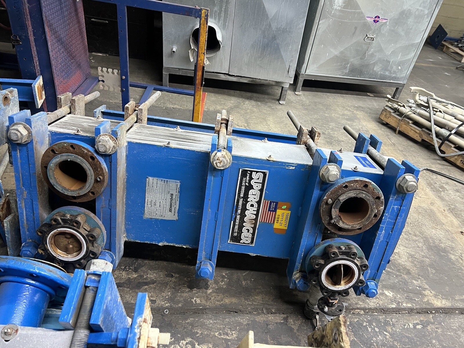 Tranter Superchanger S3-HP-42 Heat Exchanger, 135.2 sq ft