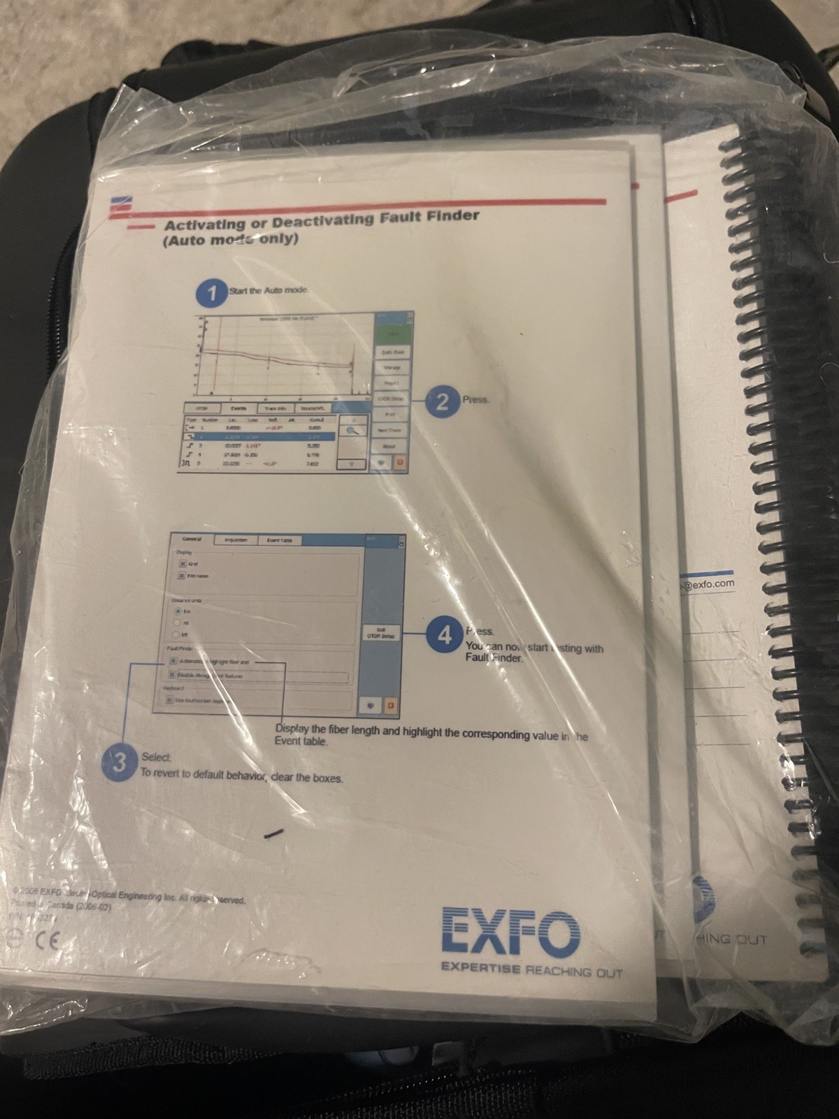 EXFO FTB-200 V2 w/ FTB-5240S OSA Optical Spectrum Analyzer Tested