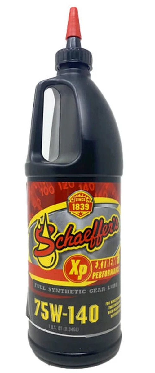 Schaeffer 170 Extreme Performance 75W140 Gear Oil, 1 Case