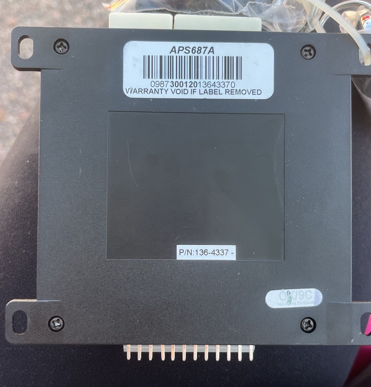 AUDIOVOX APS687A Remote Start System Replacement Module with Remote Control