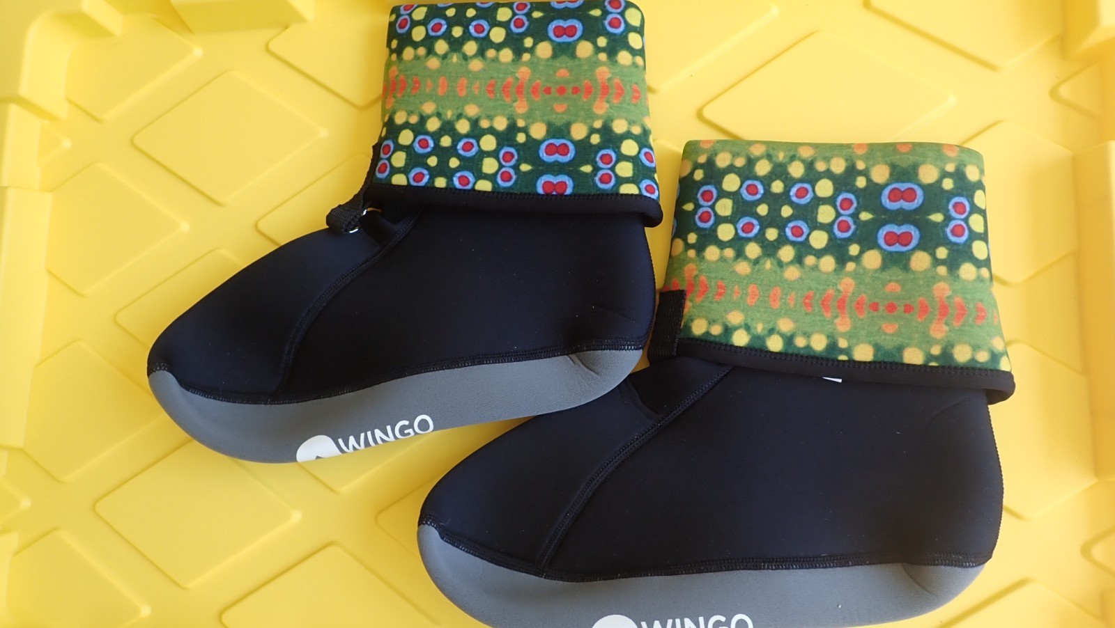 Wingo Neoprene Wading Socks XL - brook trout