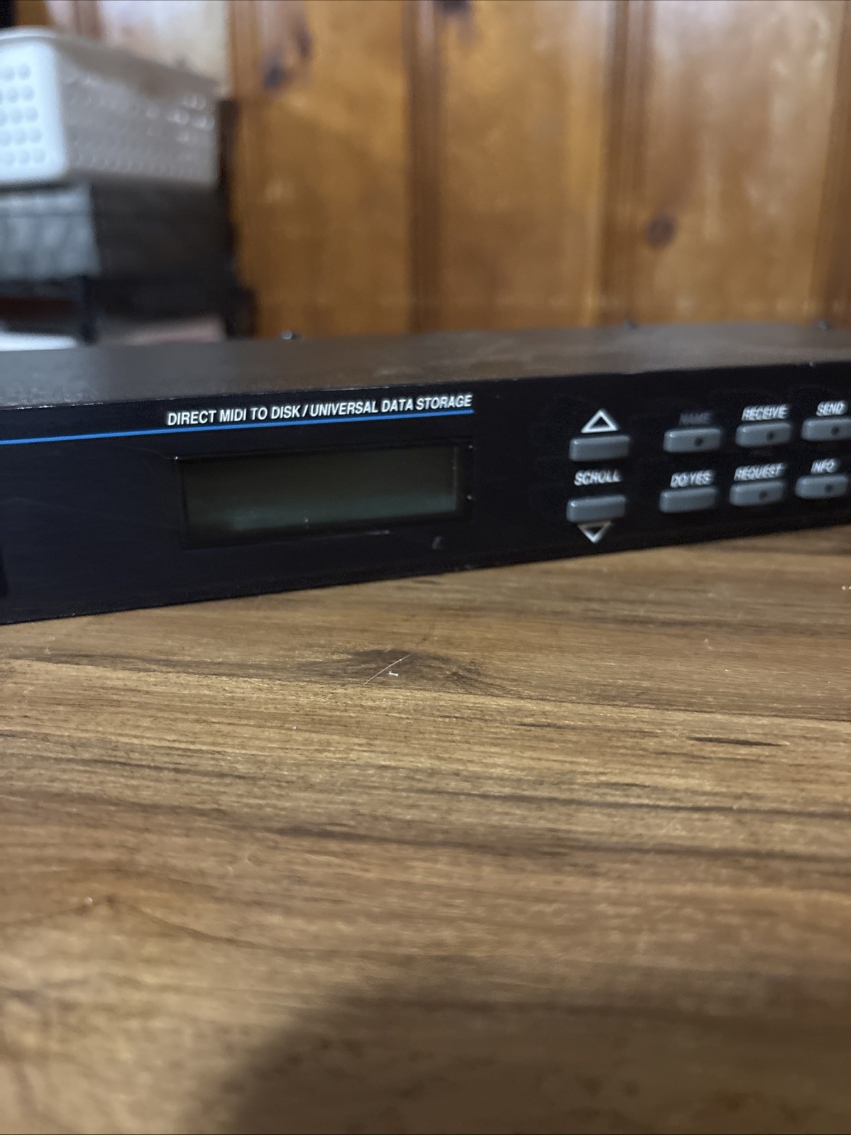 UNTESTED Alesis DataDisk Direct MIDI Disk Universal Data Storage Rack Mount