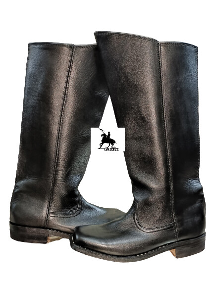 Cavalry Boots With Zipper Us Size 5 to Us Size 15
