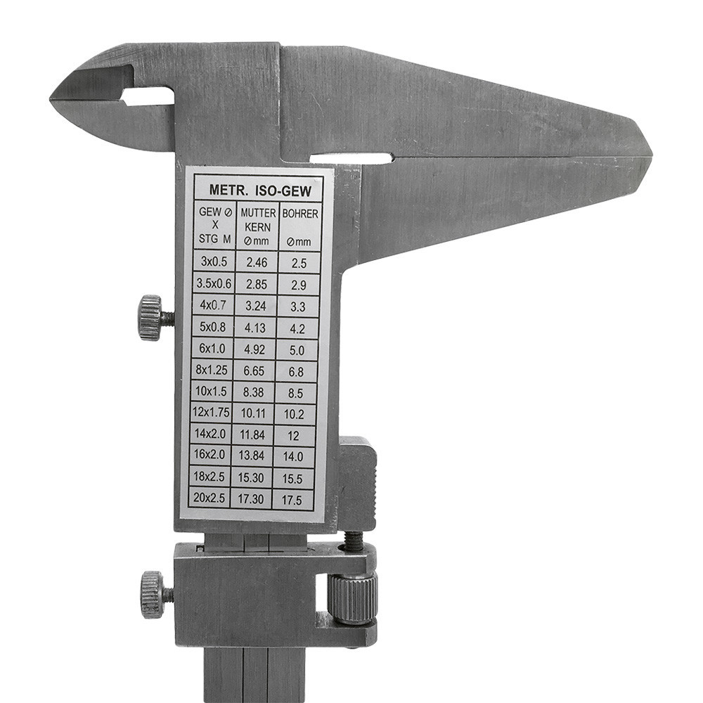 Vernier Caliper Stainless Steel 8"/200mm Range .001'' Grad Dial Caliper