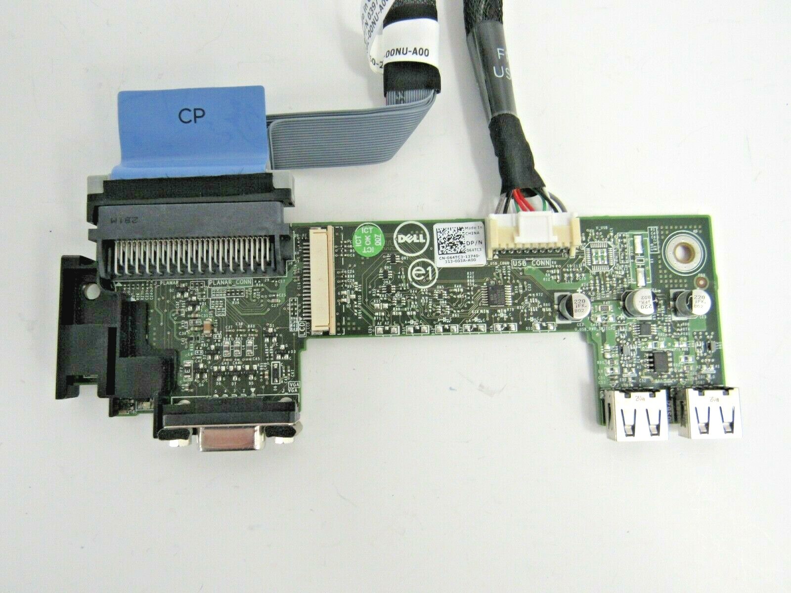 Dell 64TC3 PowerEdge R320 / R420 / R520 Server Control Panel Assembly - Tested