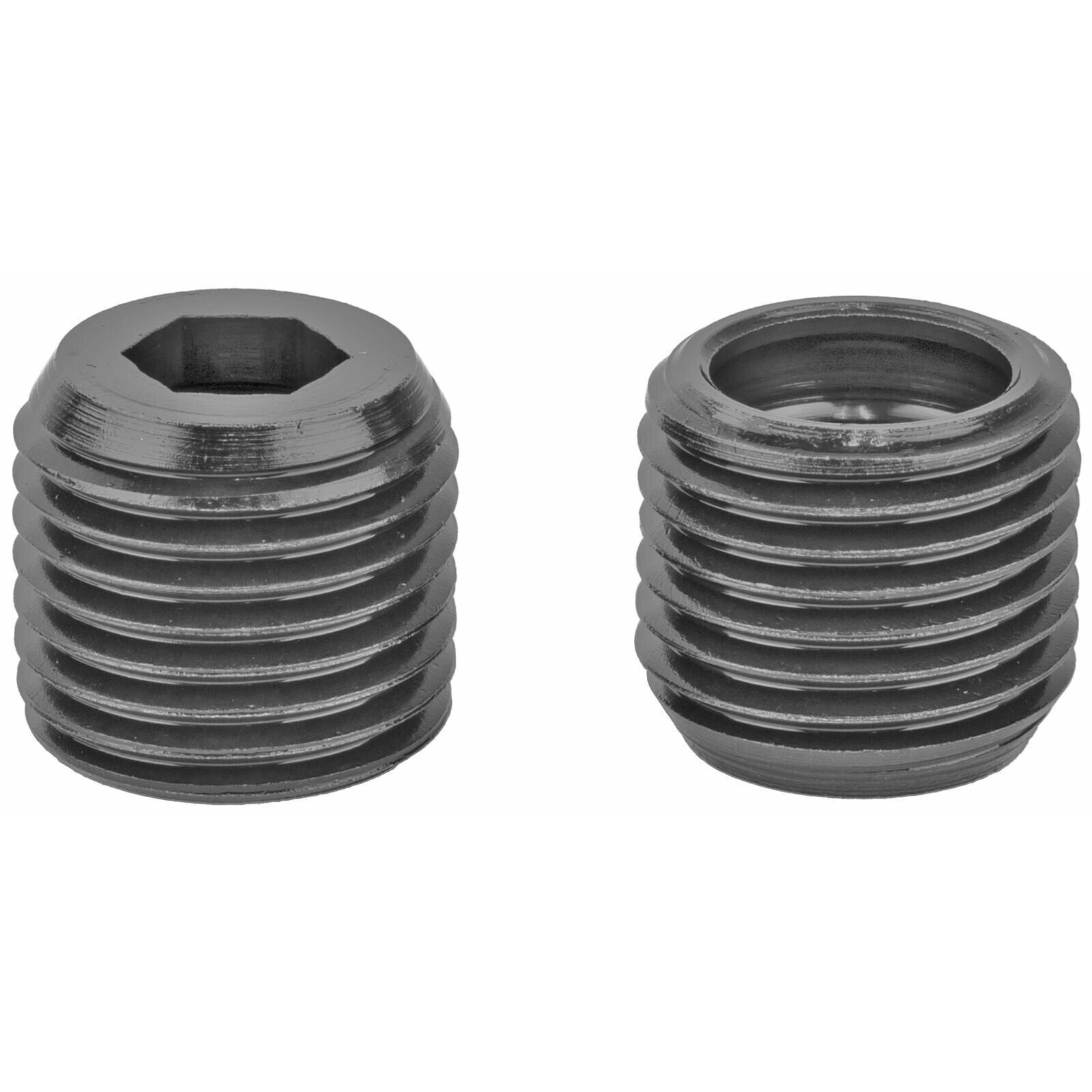 GrovTec GTHM289 HD Push Button Swivel Bases Black Steel Full Rotation Pack of 2