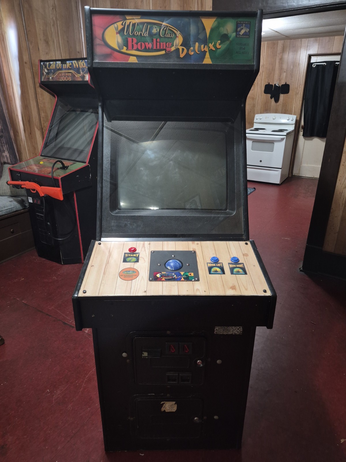 World Class Bowling Deluxe Arcade Machine – Fully Working – Trackball Cabinet