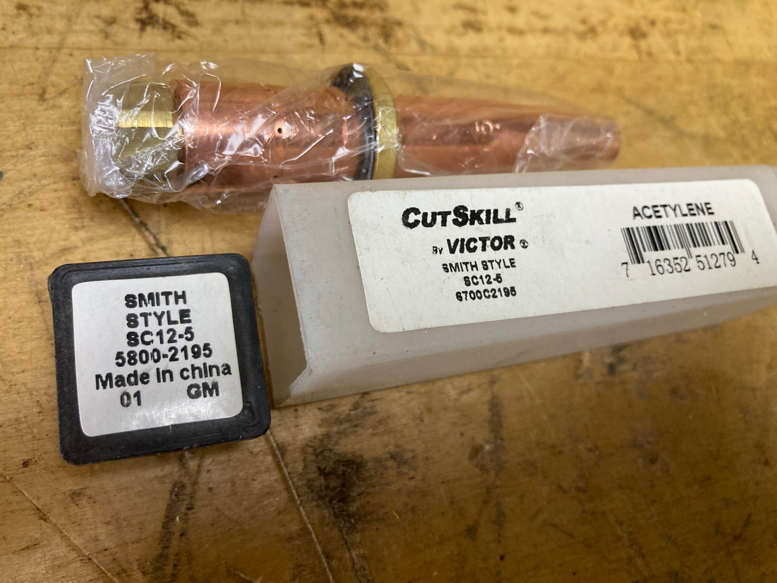New Victor Cutskill CSSC125 Smith Style SC12-5 Torch Tip Acetylene