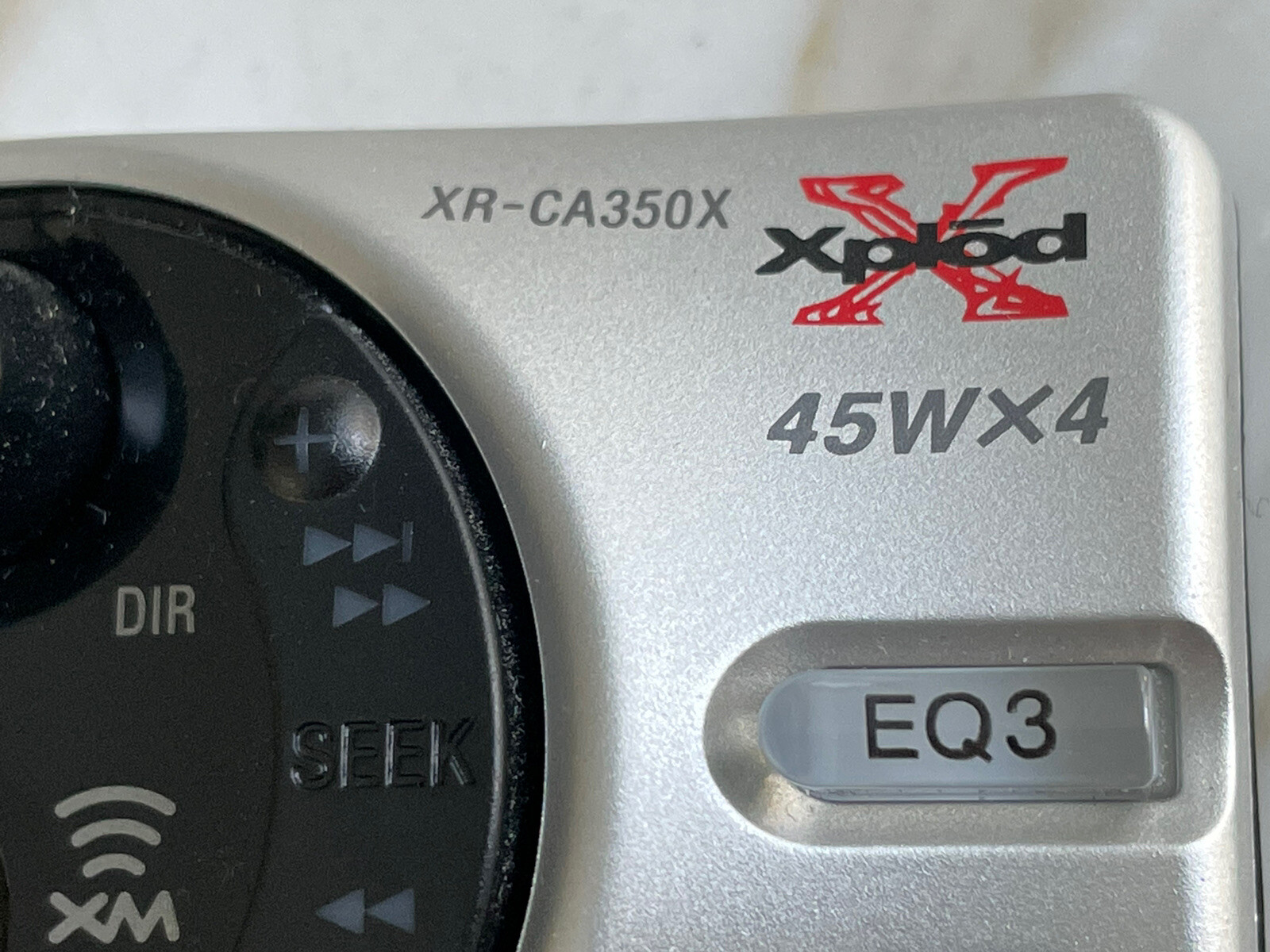 SONY XR-CA350X CAR STEREO CASSETTE SONY XR-CA350X STEREO ONLY FACEPLATE OEM🟠