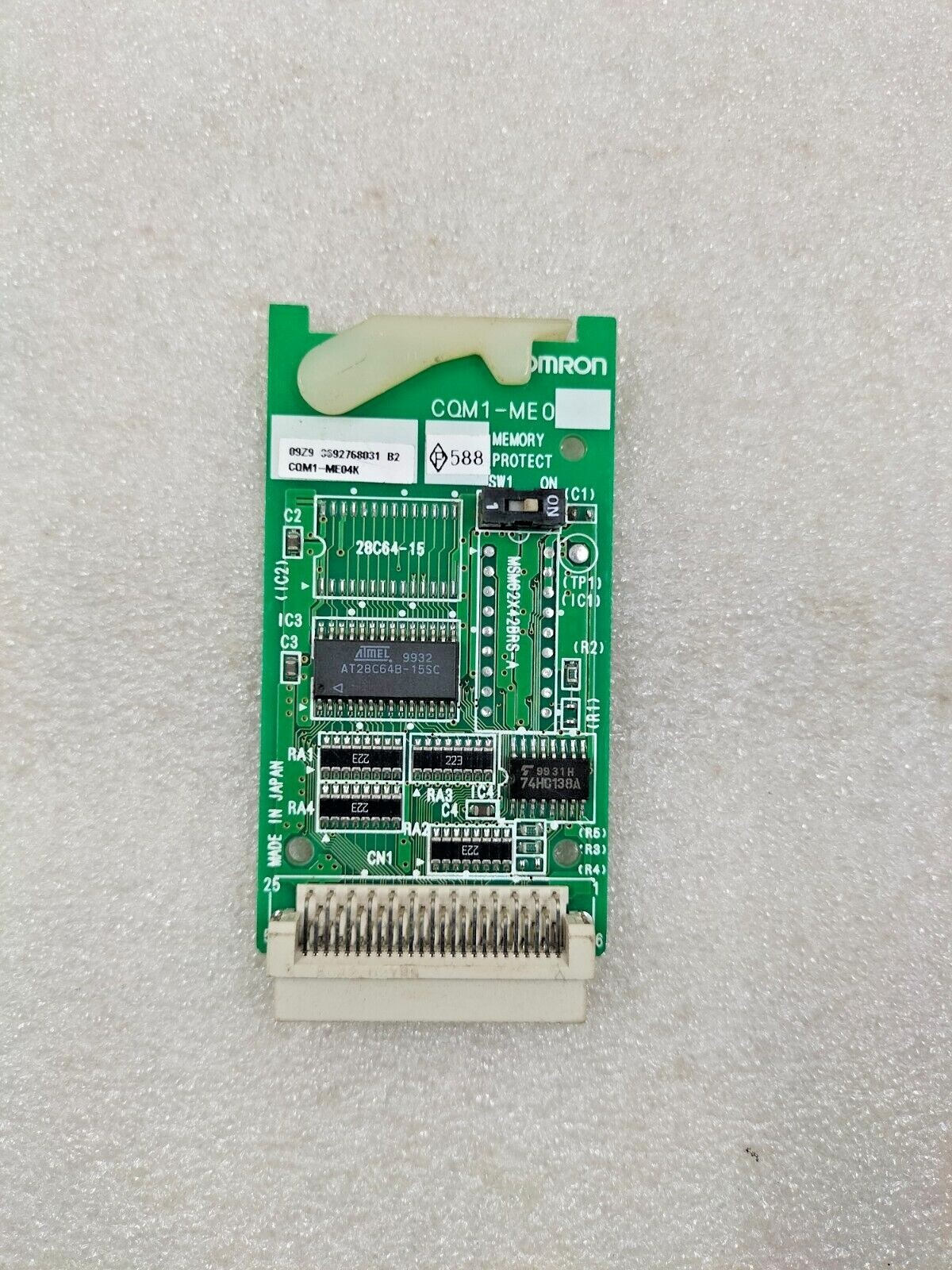 OMRON CQM1-MEO4K MEMORY MODULE