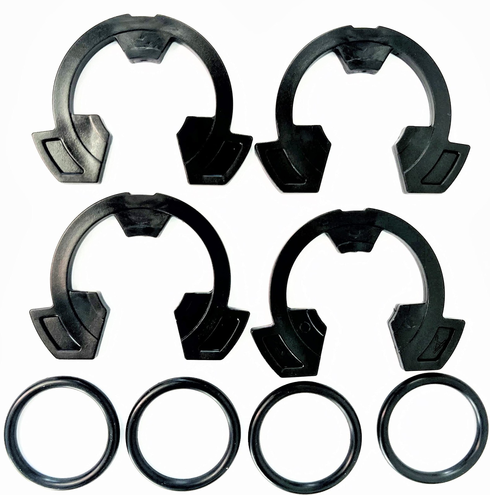 1in Water Softener Clips and O Rings 7337589 7170262 4 Each for GE Sears Eco