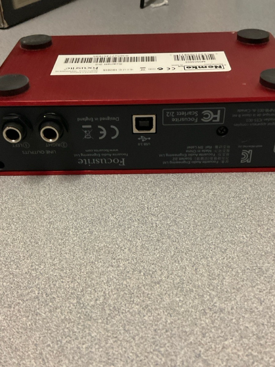 USED FOCUSRITE COMP RECORD SCARL (G29019974)