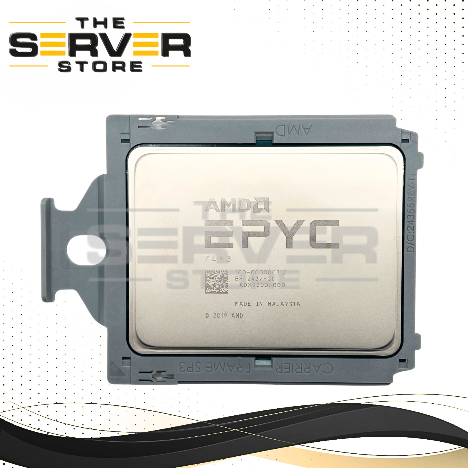 (UNLOCKED) AMD EPYC 74F3 3.2GHz 24 Core 256MB 240W Socket SP3 CPU 100-000000317
