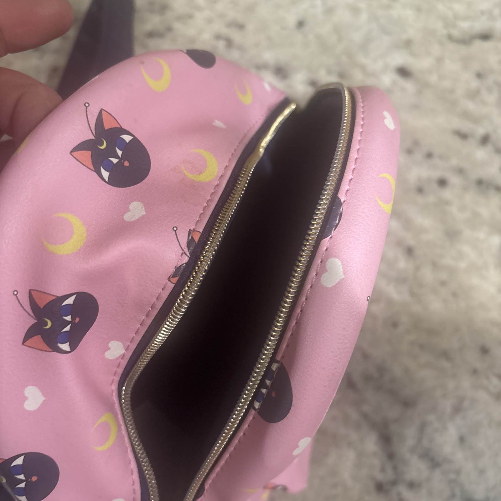 Loungefly Sailor Moon Luna Mini Backpack