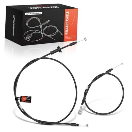 Front Hood Latch Release Cable Without Handle Compatible with Kia | for Forte