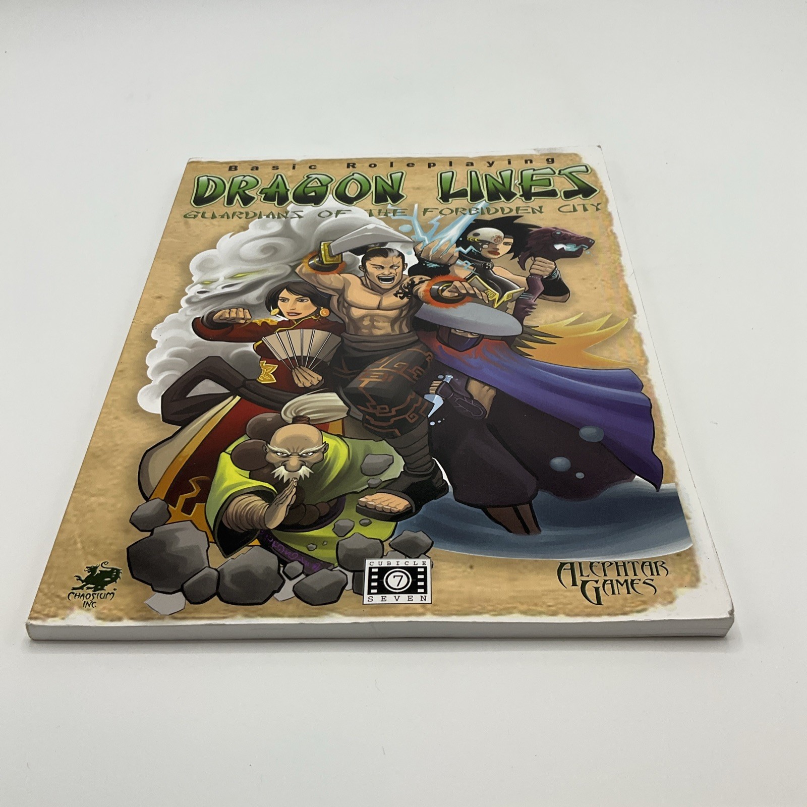 Cubicle7 RPG Dragon Lines - Guardians of the Forbidden City Book
